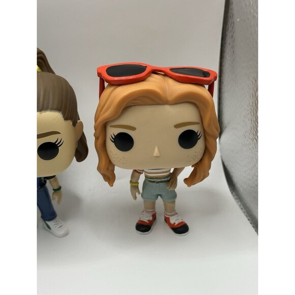 Lot Of 4 Funko Pop Stranger Things Figures Mike Eleven Max Robin - Picture 5 of 10